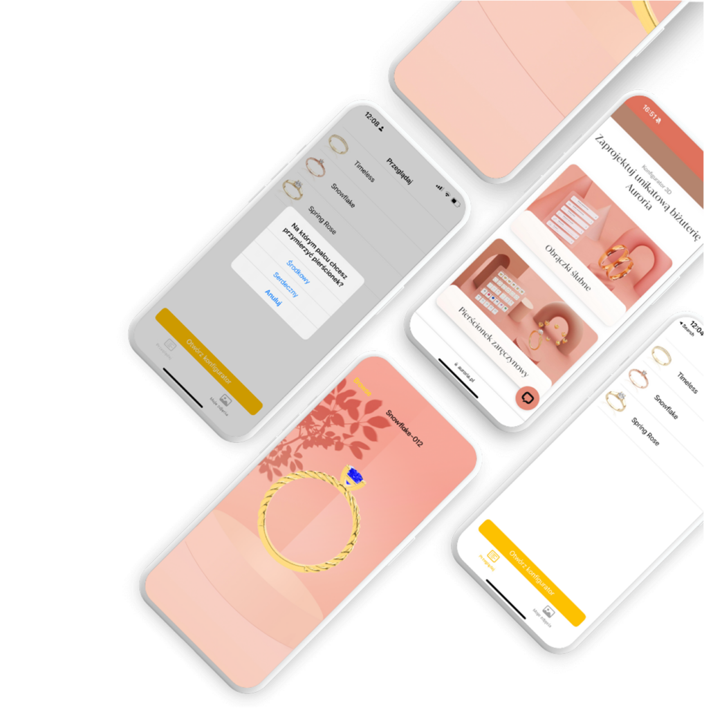 Jewellery showroom app