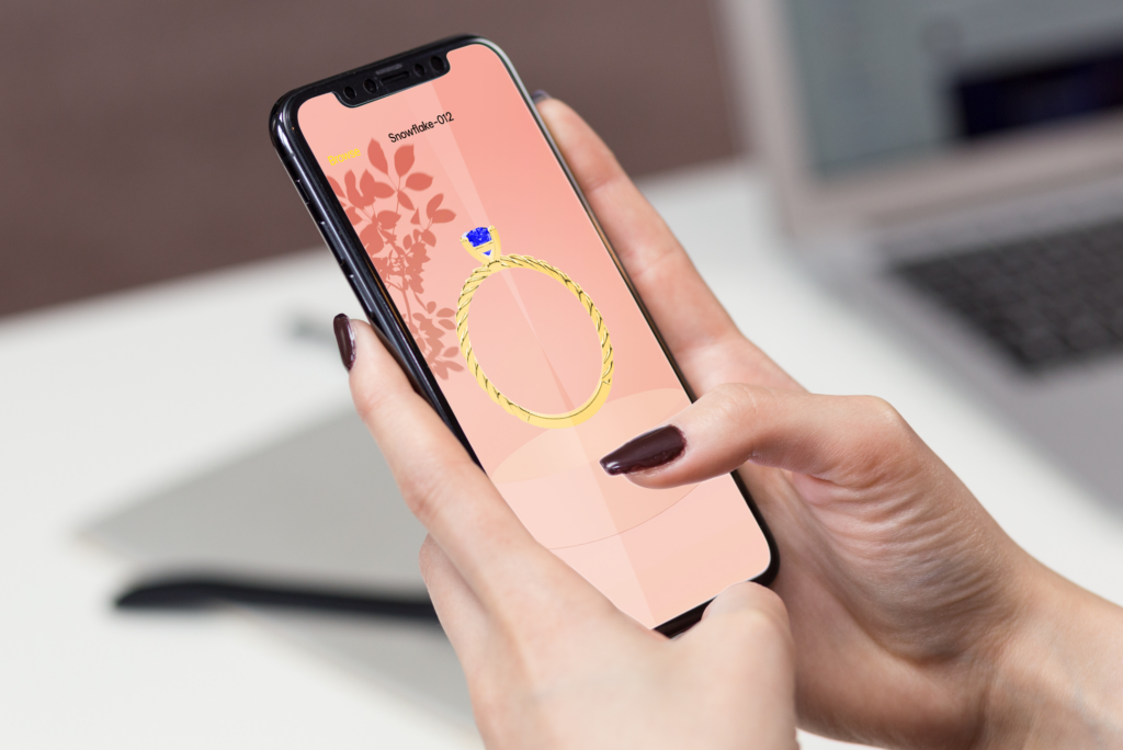 Jewellery showroom app